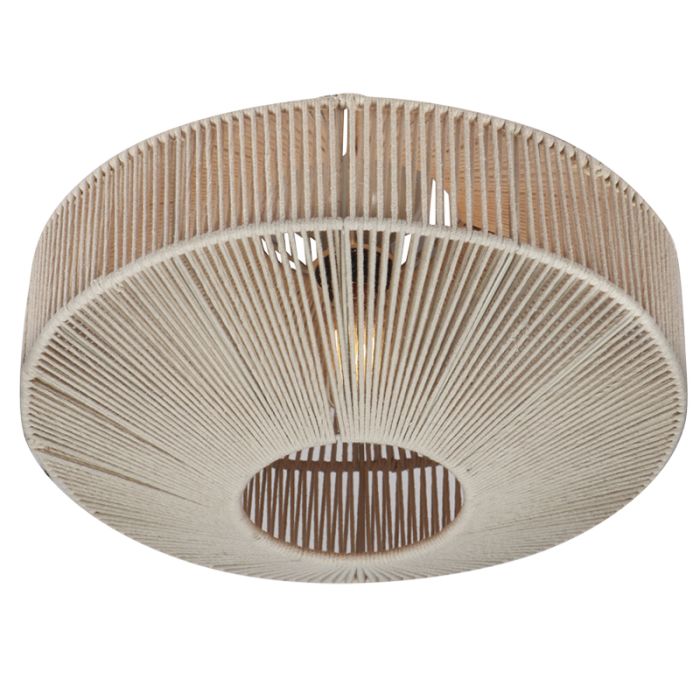Creme Deckenlampe Landhaus, Martyn