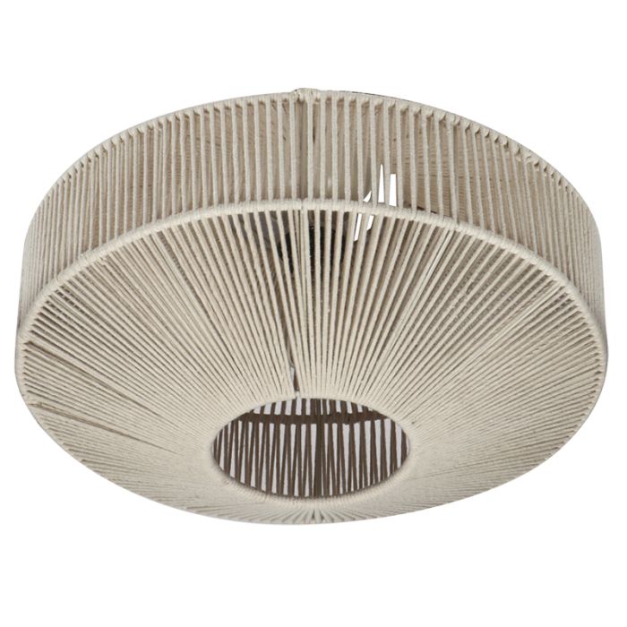 Creme Deckenlampe Landhaus, Martyn