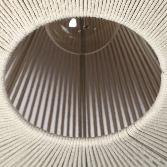 Creme Deckenlampe Landhaus, Martyn