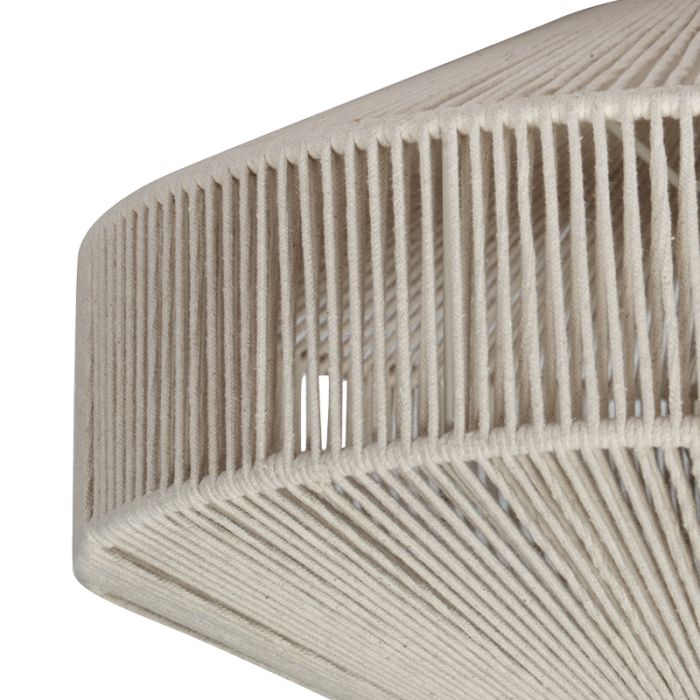 Creme Deckenlampe Landhaus, Martyn
