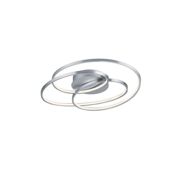Nickel Deckenlampe Modern, Sabra, 38W, 3000K LED