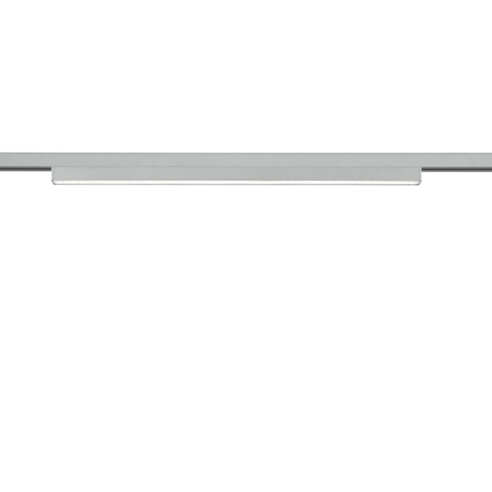 Graue Klemmlampe Chloe für 2-Phasen-Schienenbeleuchtung