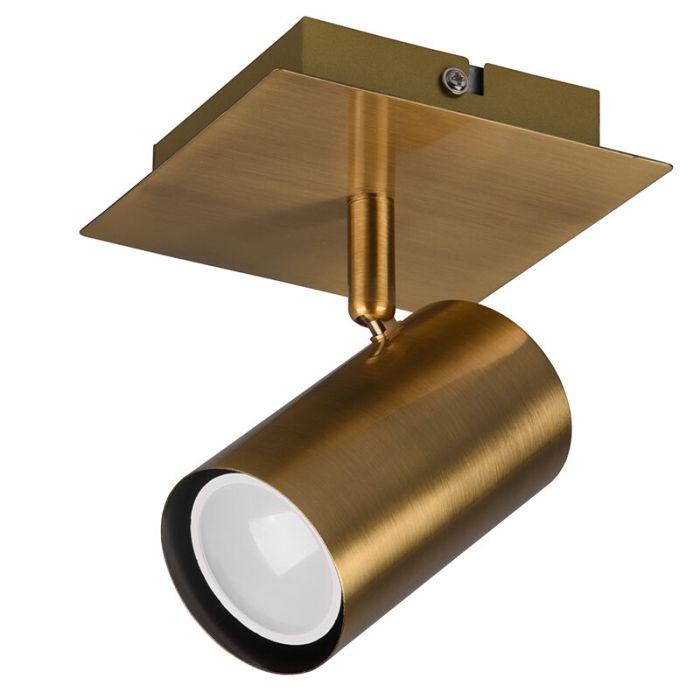 Bronze Deckenstrahler Modern, Kaso
