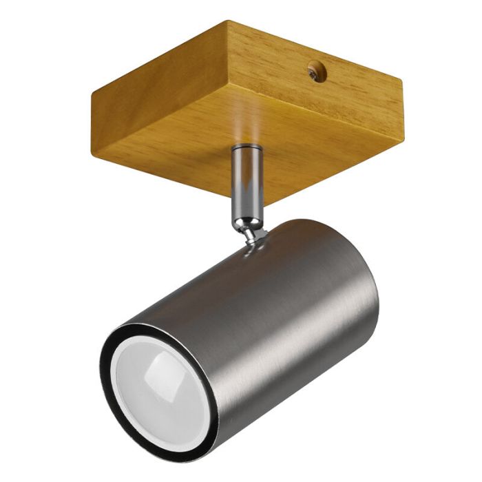 Nickel Deckenstrahler Modern, Kaso