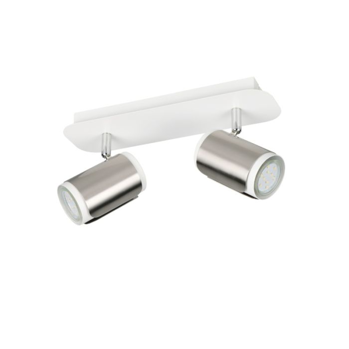 Nickel Deckenstrahler Modern, Quintijn
