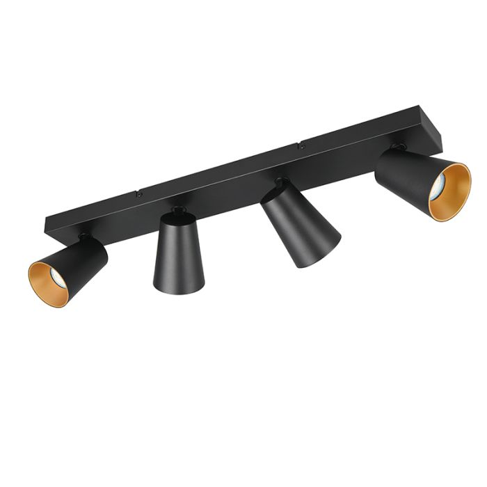 Schwarze Deckenstrahler Modern, Rawien