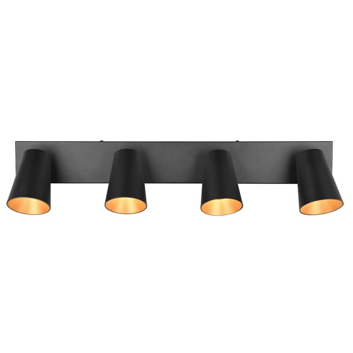 Schwarze Deckenstrahler Modern, Rawien