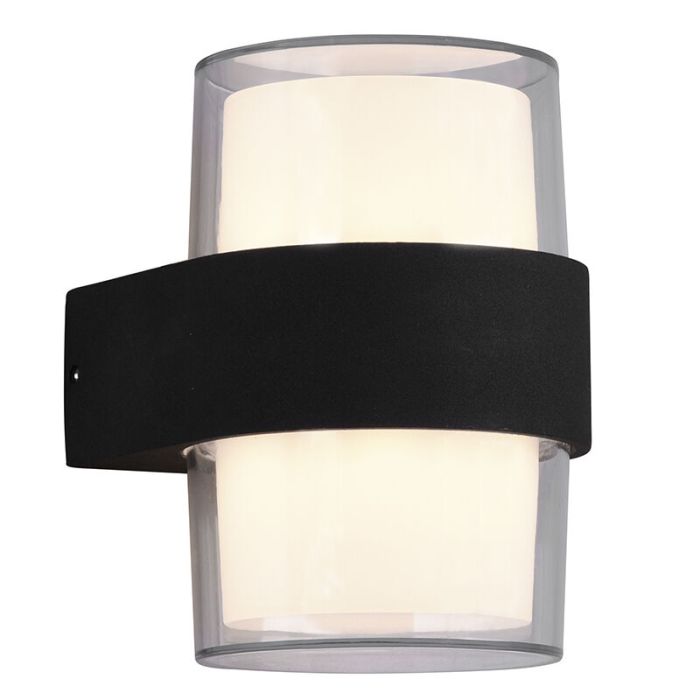 Anthrazit Außenleuchte Modern, Yeliz, 4,6W, 3000K LED, IP54