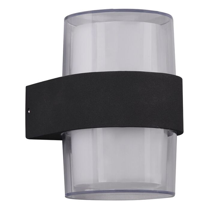Anthrazit Außenleuchte Modern, Yeliz, 4,6W, 3000K LED, IP54