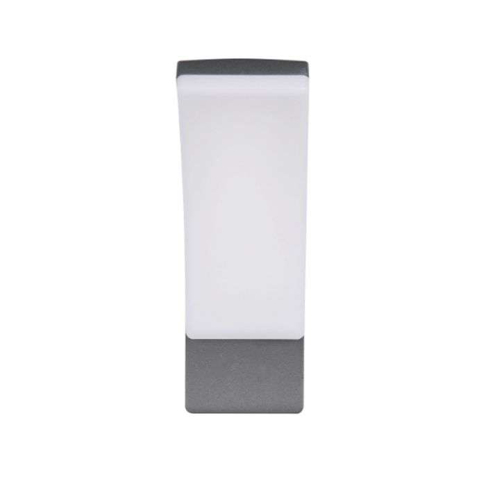 Anthrazit Außenleuchte Modern, Popke, 12,5W, 4000K LED, IP44