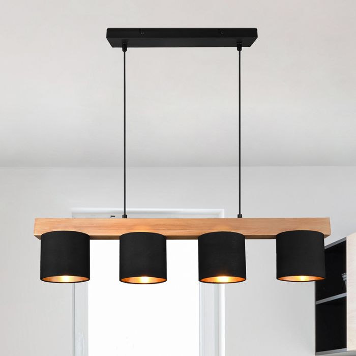 Holz Pendelleuchte Modern, Keltoum