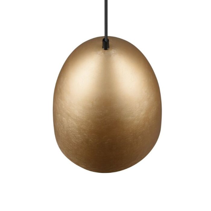 Messing Pendelleuchte Halbkugel Modern, Ingmar