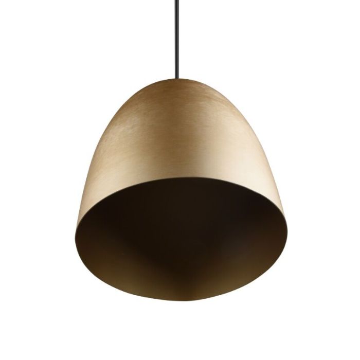 Messing Pendelleuchte Halbkugel Modern, Ingmar