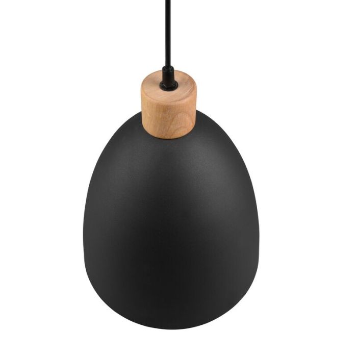 Schwarze Pendelleuchte Metall, Casparus