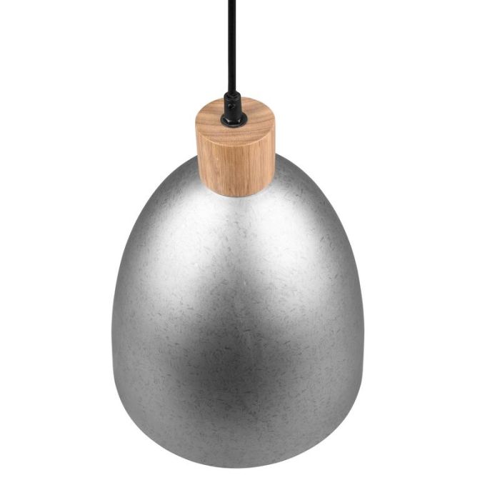 Nickel Pendelleuchte Metall, Casparus