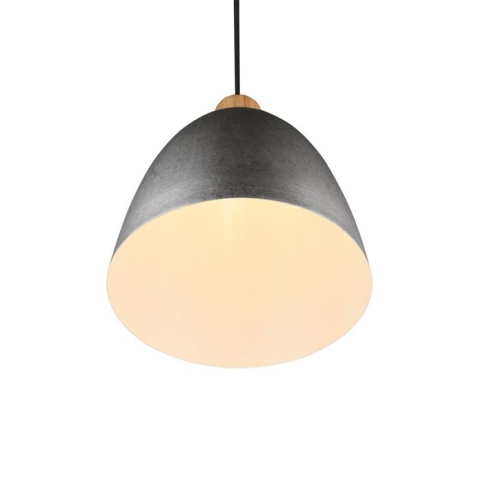 Nickel Pendelleuchte Metall, Casparus