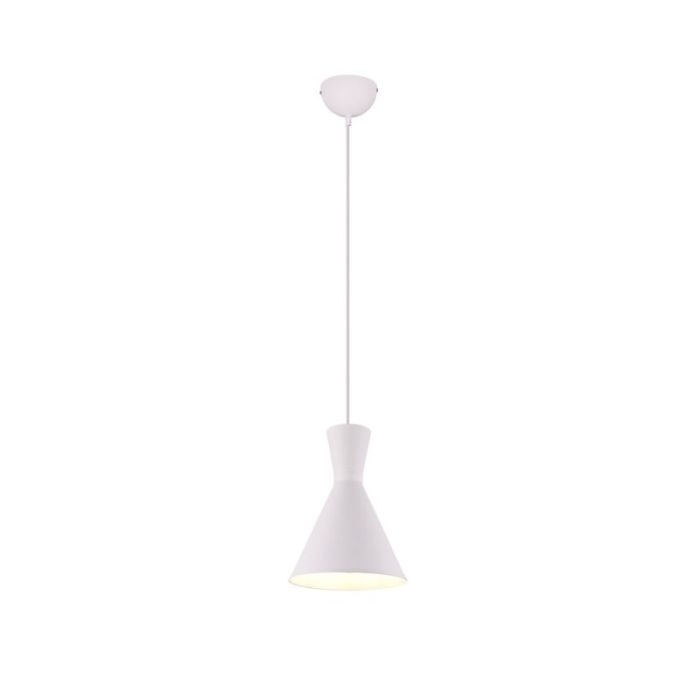 Weiße Pendelleuchte Modern, Mindy