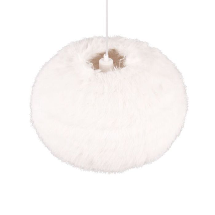 Beige Pendelleuchte Stoff, Vijay