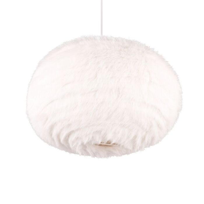 Beige Pendelleuchte Stoff, Vijay