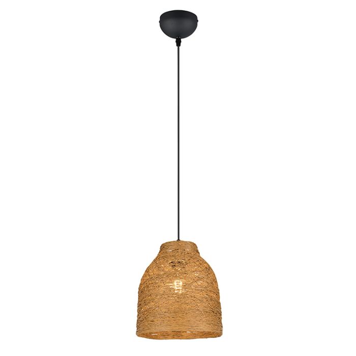 Papier Pendelleuchte Braun, Lidwien