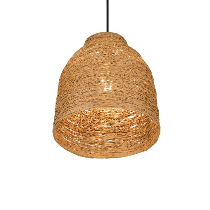 Papier Pendelleuchte Braun, Lidwien