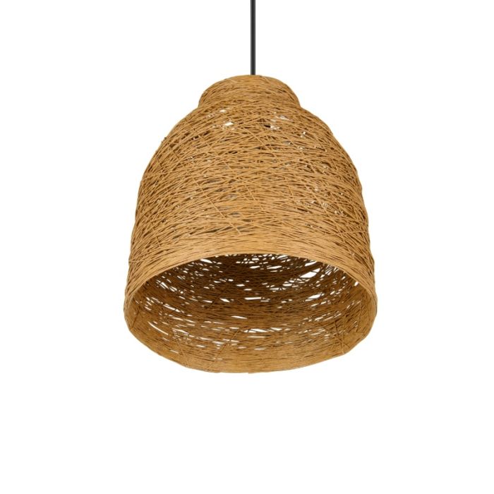 Papier Pendelleuchte Braun, Lidwien