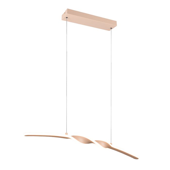 Braune Pendelleuchte Design, Quirinus, 18W, 4000K LED