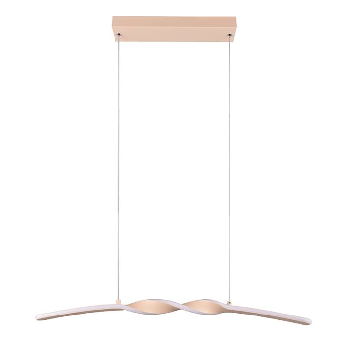Braune Pendelleuchte Design, Quirinus, 18W, 4000K LED