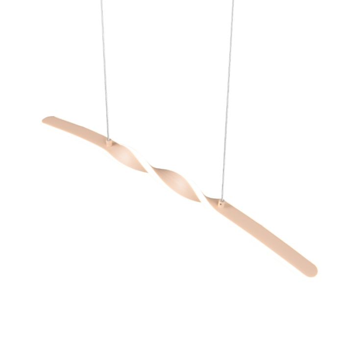Braune Pendelleuchte Design, Quirinus, 18W, 4000K LED