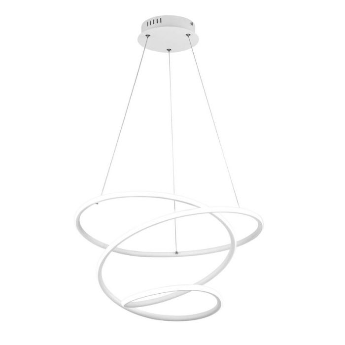 Weiße Pendelleuchte Esszimmer Design, Marell, 36W, 4000K LED, 3-stufig dimmbar