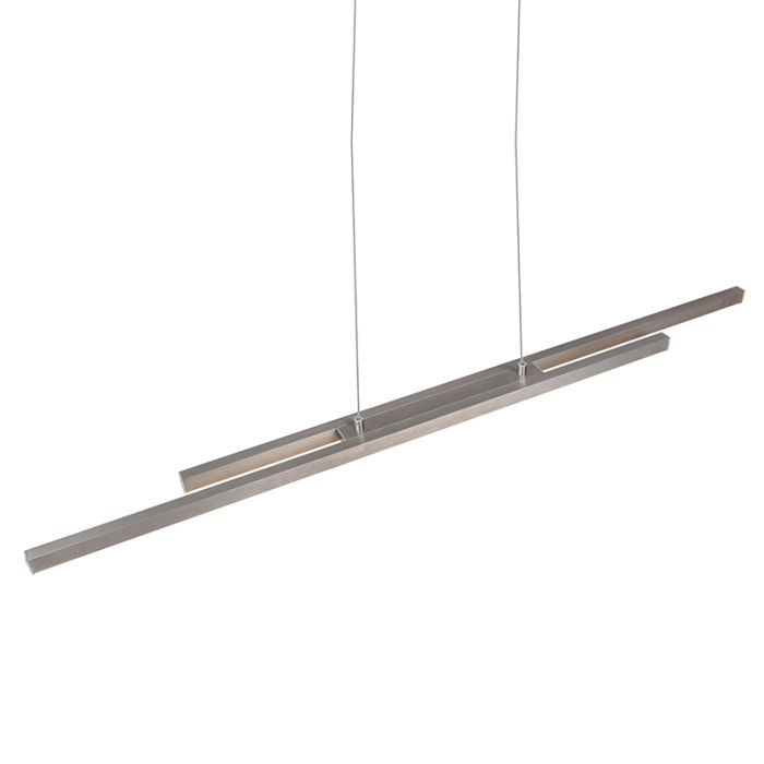 Nickel Pendelleuchte Modern, Sangeeta, 22W, 3000K LED