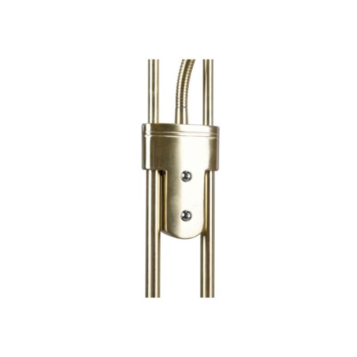 Messing Leselampe Stehlampe Modern, Fredrika, 27W, 3000K LED, mit Touch-Dimmer
