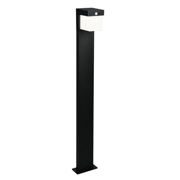 Schwarze Solar Wegeleuchte Modern, Kadija, 5,5W, 4000K LED, IP44