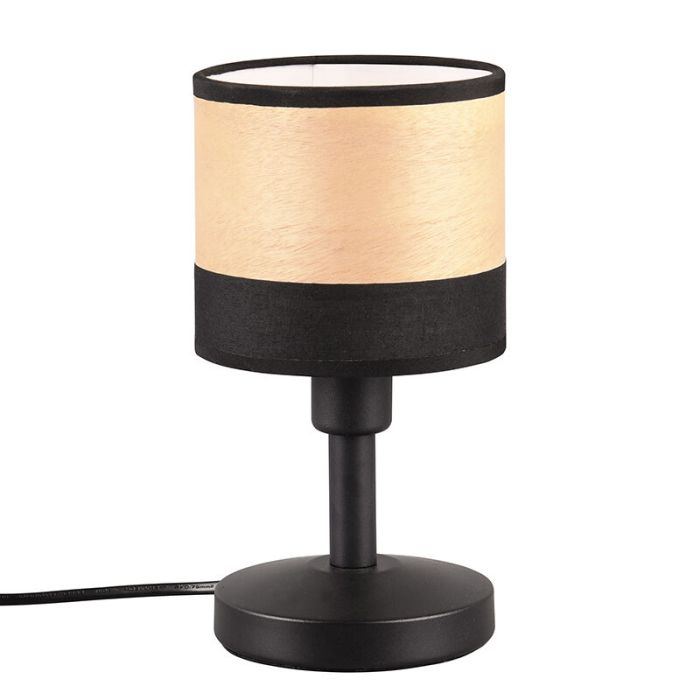 Holz Tischleuchte Modern, Ying, mit Schalter