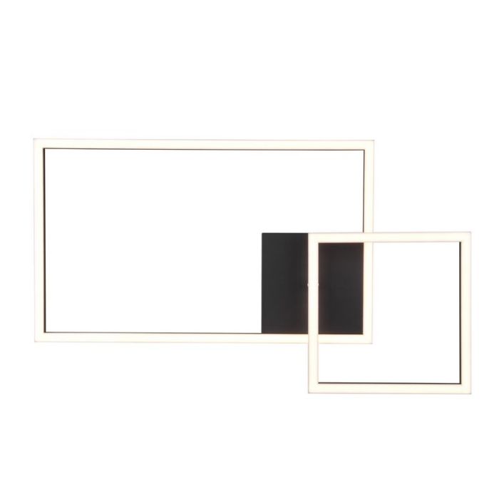 Schwarze Deckenlampe Modern, Binc, 25W, 4000K LED, 3-stufig dimmbar