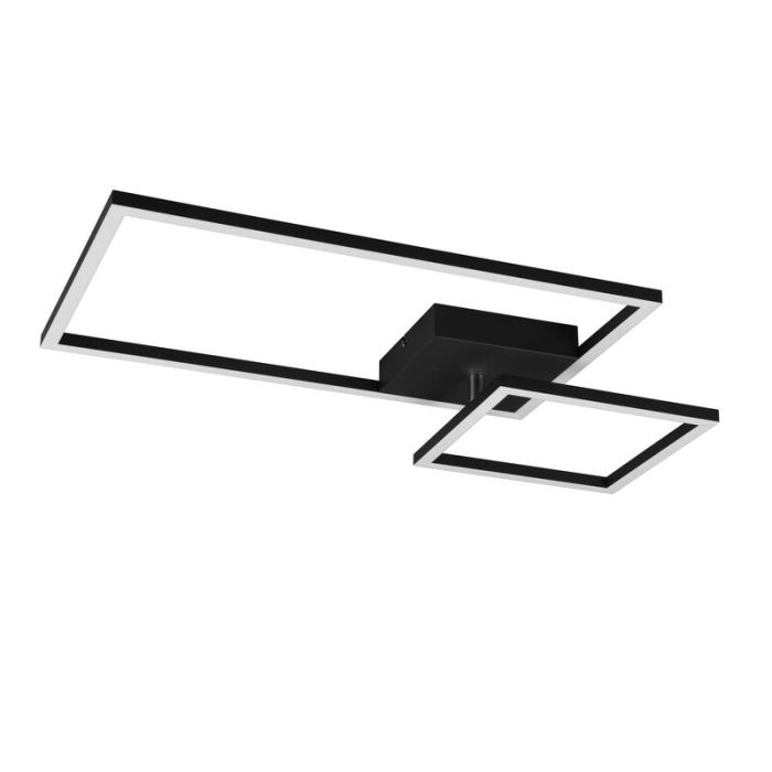Schwarze Deckenlampe Modern, Binc, 25W, 4000K LED, 3-stufig dimmbar
