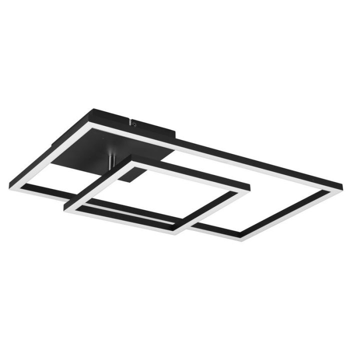 Schwarze Deckenlampe Modern, Binc, 25W, 4000K LED, 3-stufig dimmbar