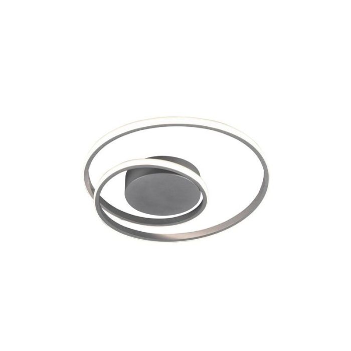 Taupe Deckenlampe Modern, Sassandra, 22W, 3000K LED, 3-stufig dimmbar
