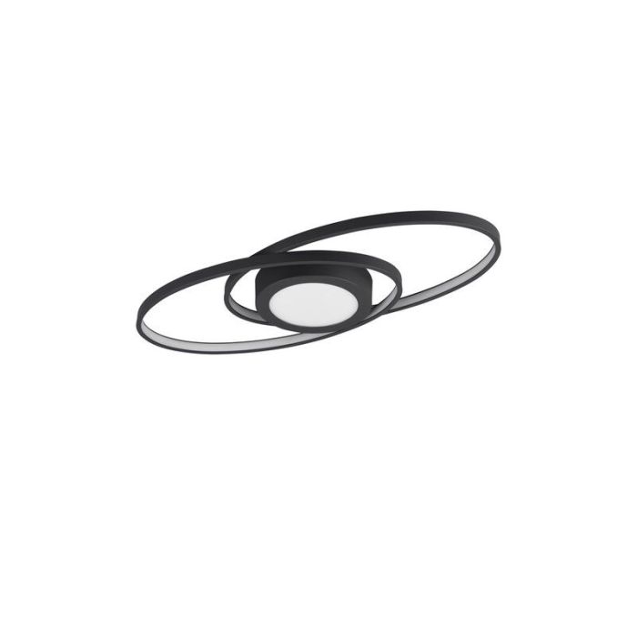Anthrazit Deckenlampe Modern, Sarama, 27W, 3000K LED