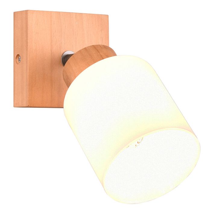 Holz Wandstrahler Braun, Myron
