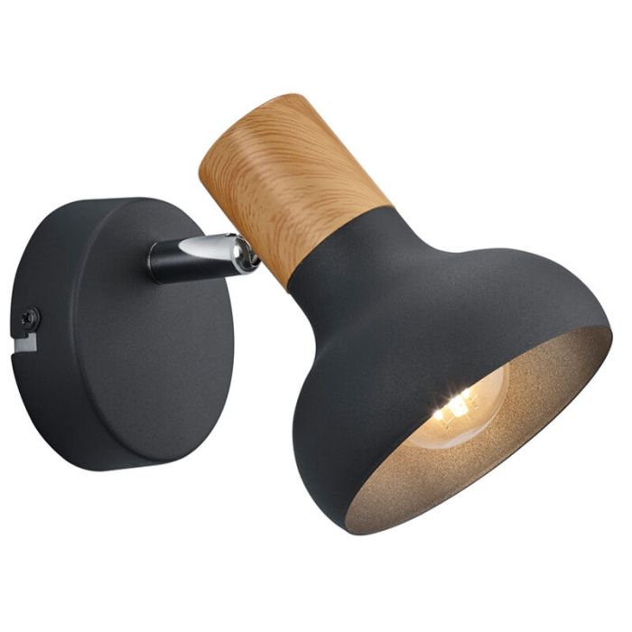 Schwarze Wandstrahler Modern, Toos