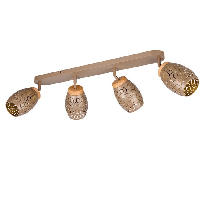 Braune Deckenstrahler Modern, Delana
