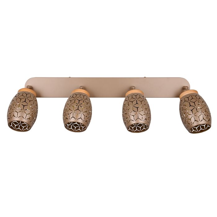 Braune Deckenstrahler Modern, Delana