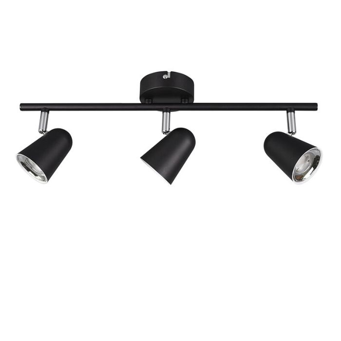 Schwarze Deckenstrahler Modern, Taj, 3W, 3000K LED