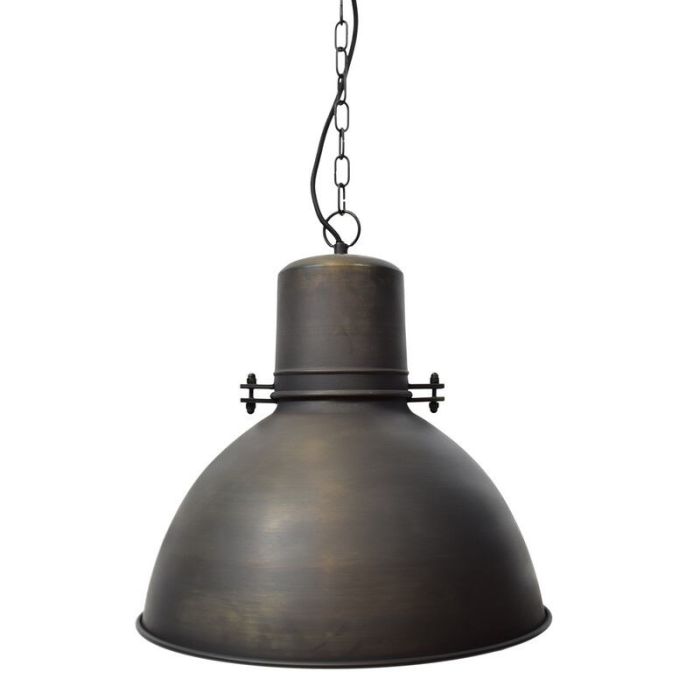 Industrielle Pendelleuchte Esszimmer Messing, Brasd