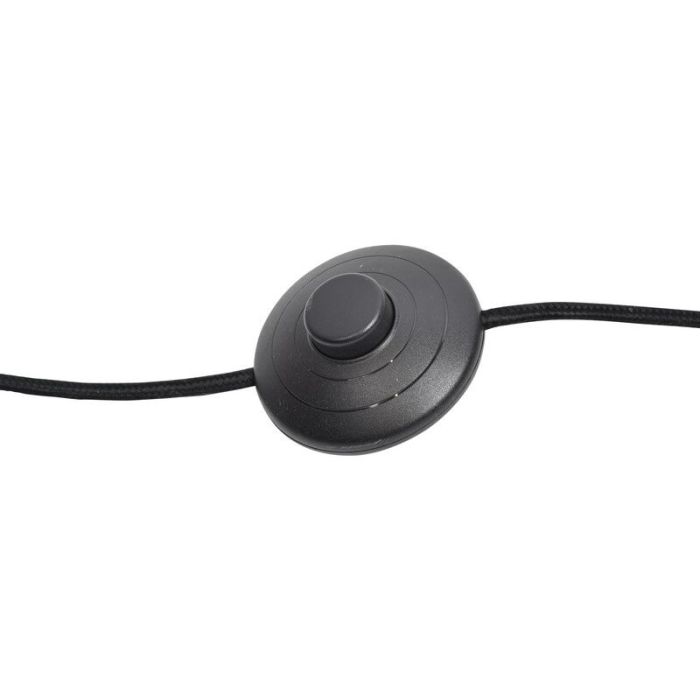 Industrielle Stehlampe Grau, Redon, mit Schalter
