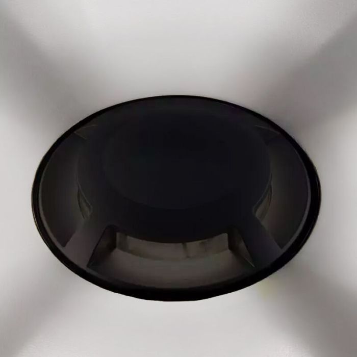 Moderne Bodeneinbaustrahler außen Schwarz, Marcus, 1W, 3000K LED, IP67
