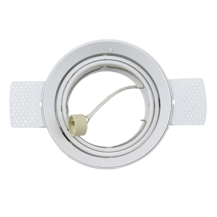 Moderne Trimless Einbaustrahler Weiß, Wilhelm, GU10 AR111