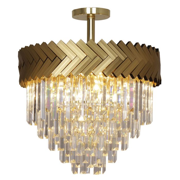 Design Deckenleuchte Gold, Jetske